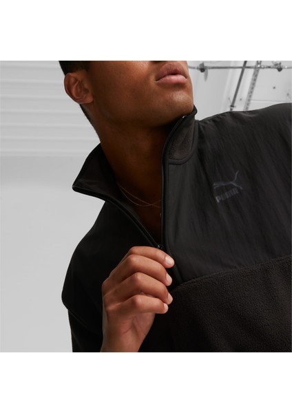 Classics Utility Erkek Siyah Polar Sweatshirt (621349-01)