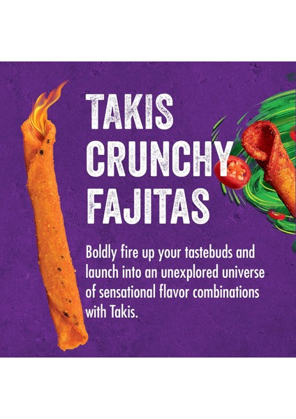 Crunchy Fajita Tortilla Chips 113.4 gr