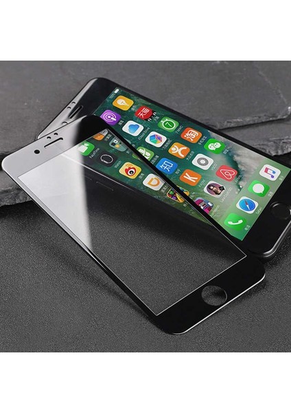 Nano Teknoloji Iphone 6g Black Siyah Kırılmaz Cam Ekran Koruyucu