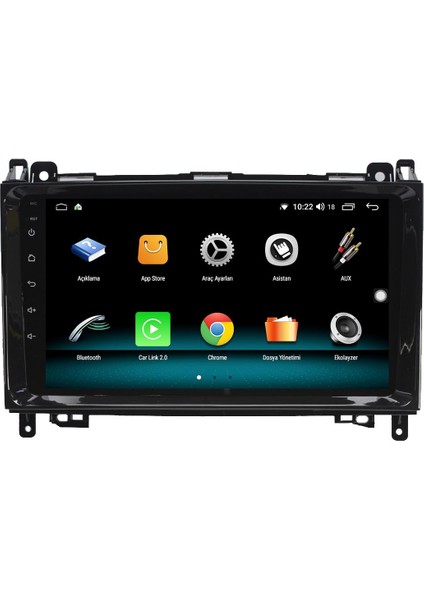 Mercedes Viano Android 13 Multimedya Carplay 4gb RAM+64GB HDD 2006-2014 Navigasyon Ekran