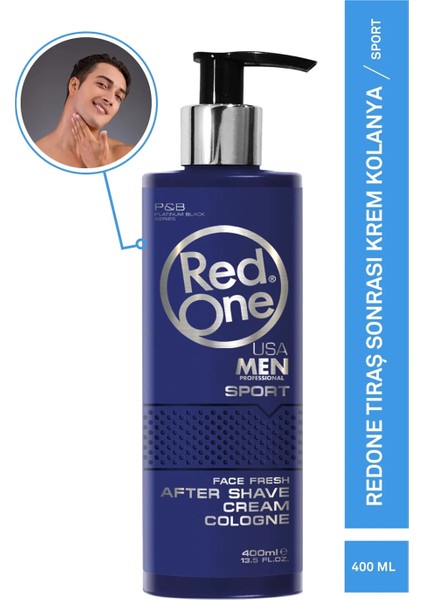 Red One Redone Krem Kolonya Sport 400 ml