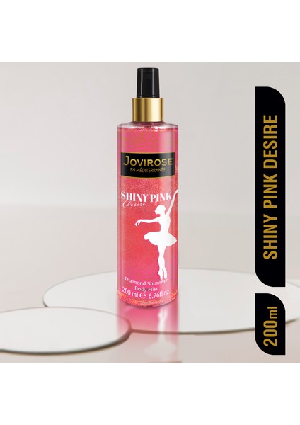 Vücut Spreyi Shiny Pink Desire 200 ml