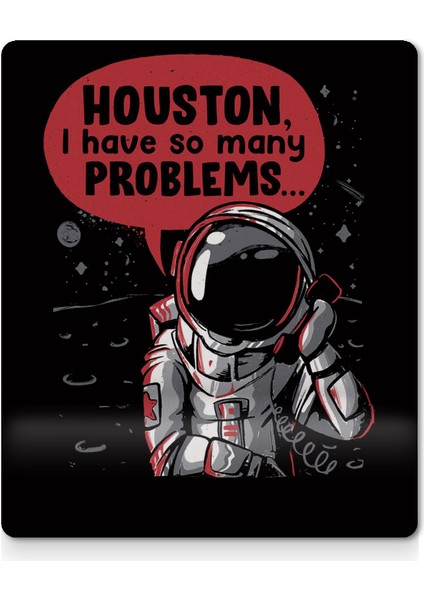 Astronot Houston Bilek Destekli Mouse Pad