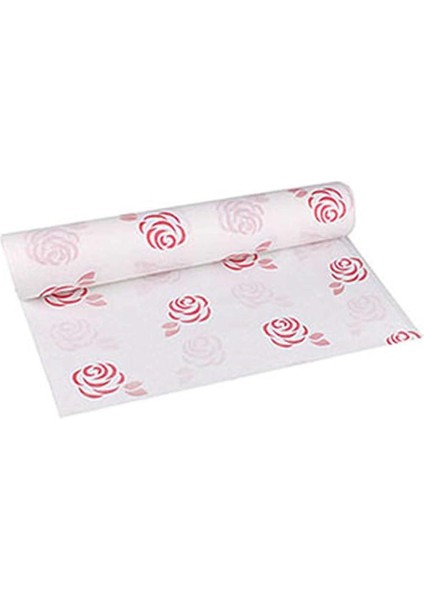 Tek Kullanımlık Laminelli Kağıt Masa Örtüsü-Çiçek DESENLI-100X150 Cm-16 Yaprak-20 Rulo/koli