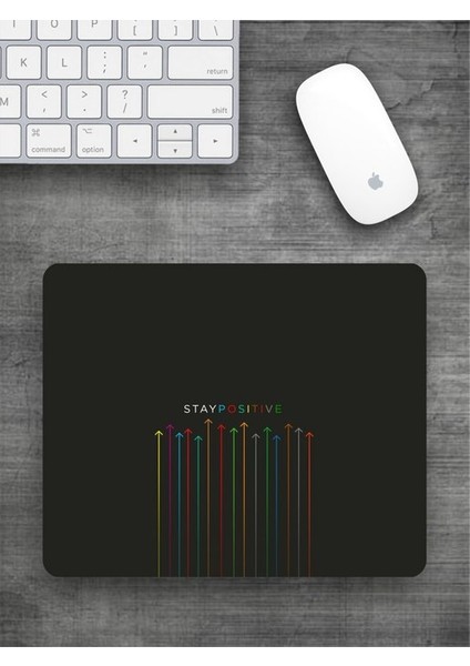 Motivasyon Baskılı Dikdörtgen Mouse Pad