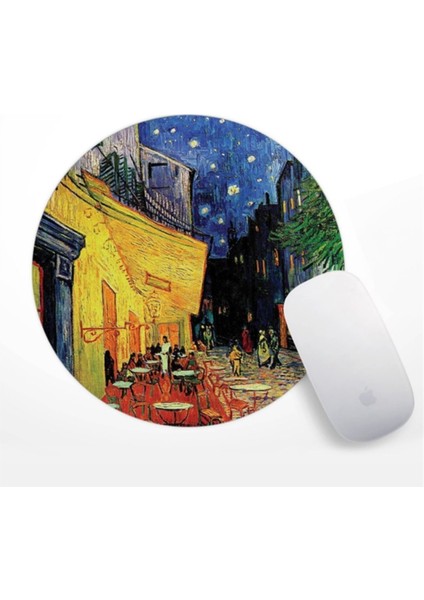 Van Gogh Cafe De Terasse Mouse Pad