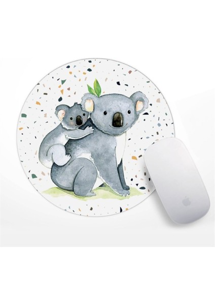 Sevimli Koala Tasarım Mouse Pad