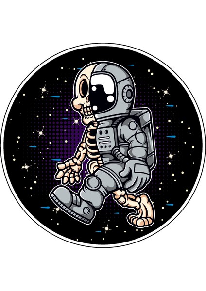 Astronot Baskılı Mouse Pad