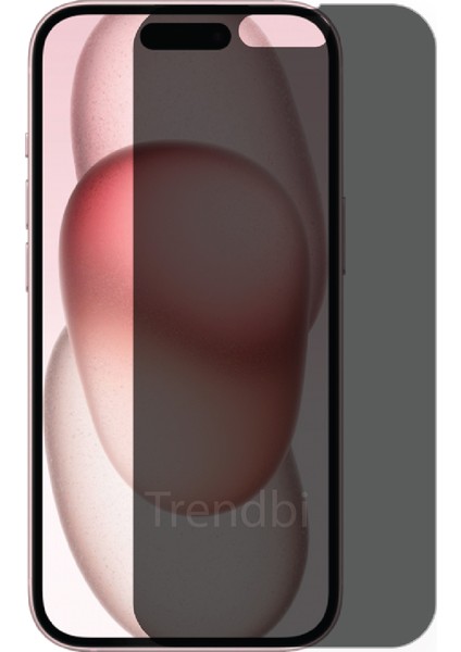 iPhone 15 Parlak Hayalet Ekran Koruyucu Yandan Görünmeyen Film