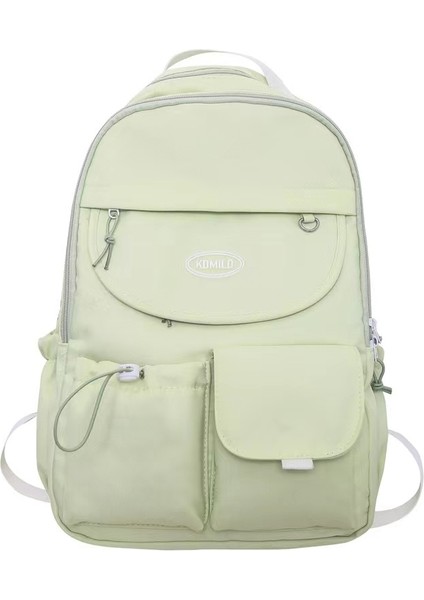 Okul Çantası Kız Sevimli Basit Büyük Kapasiteli Niş Okul Çantası Kadın Kolej Ortaokul Öğrencisi Sırt Çantası (Yurt Dışından)