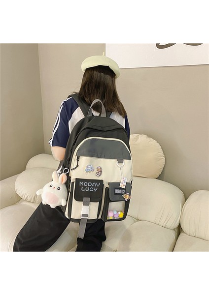 Love Home Schoolbag Ortaokul Öğrencileri Ilkokul Öğrencileri Üçüncü Ila Altıncı Sınıf Yaz Çok Katmanlı Sırt Çantası Ortaokul Öğrencileri Sırt Çantası Kızlar (Yurt Dışından)