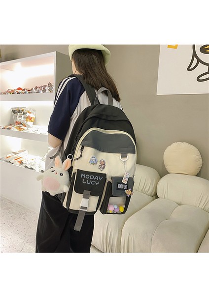 Love Home Schoolbag Ortaokul Öğrencileri Ilkokul Öğrencileri Üçüncü Ila Altıncı Sınıf Yaz Çok Katmanlı Sırt Çantası Ortaokul Öğrencileri Sırt Çantası Kızlar (Yurt Dışından)