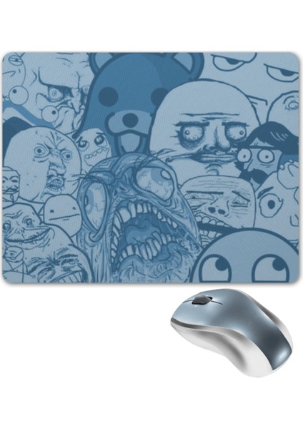 Illustrasyon Baskılı Mouse Pad