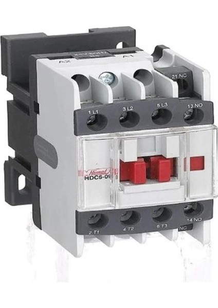 HDC61211M 12A 1no 1nc 220V 50Hz Kontaktör