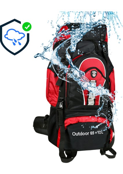 Dağcı Sırt Çantası Outdoor 65+10LT fiyatları