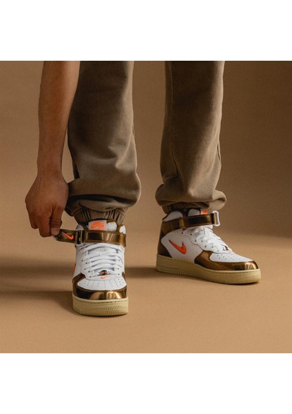 Air Force 1 Mid Qs Spor Ayakkabı DH5623-100 indirimleri