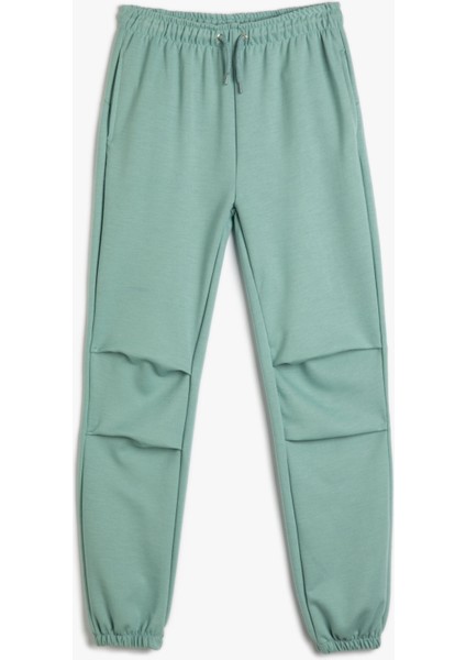 Basic Jogger Eşofman Altı Cepli Beli Bağlamalı