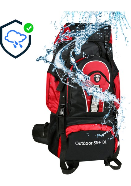 Dağcı Sırt Çantası Outdoor 85+10LT