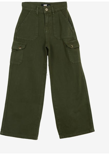 erpillar Haki Kız Çocuk Kargo Pantolon C3WG-PNT03