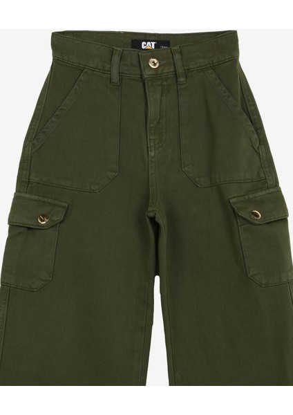 erpillar Haki Kız Çocuk Kargo Pantolon C3WG-PNT03 modelleri