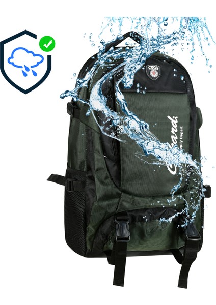 Dağcı Sırt Çantası 50 Litre 20"inç Laptop Bölmeli - HAKİ