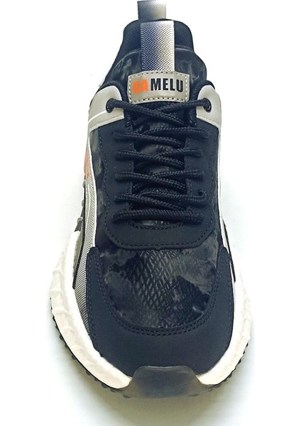 23KM Long Air System Erkek Spor Ayakkaı Sneaker Siyah
