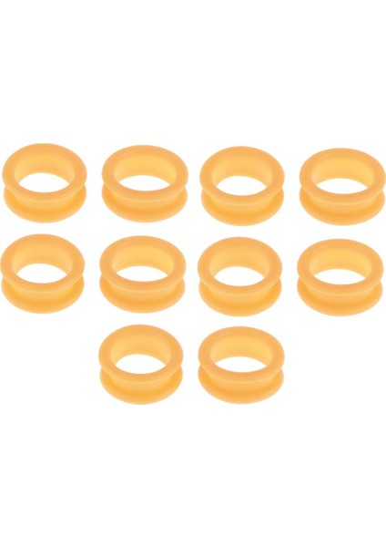 10X Şeker Saçı Uçları Turuncu (Yurt Dışından)