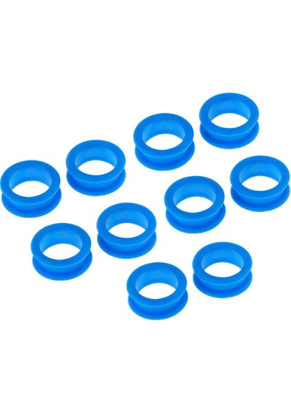 10X Şeker Saçı Uçları Mavi (Yurt Dışından)