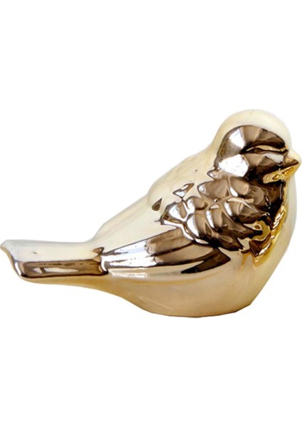 Seramik Kuşğan Şekilli Dekoratif Süslemesi S+L Altın (Yurt Dışından) fiyatları