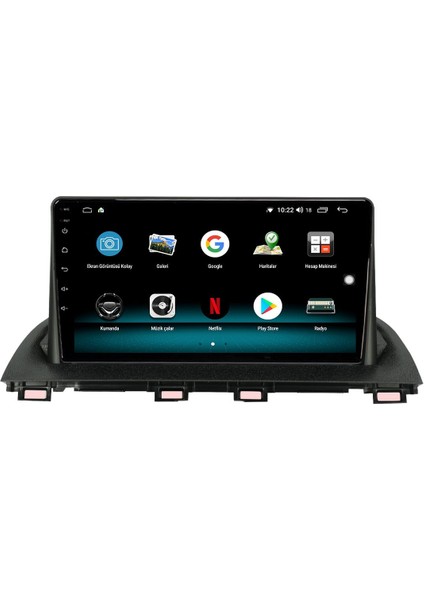 Mazda Axela Android 13 Multimedya Carplay 4gb RAM+64GB HDD Navigasyon Ekran