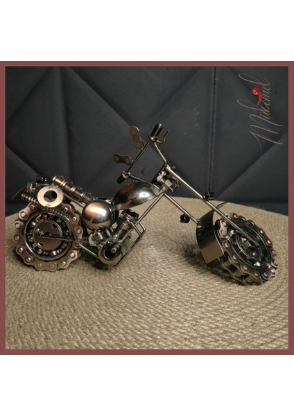 Steampunk Metal Motosiklet Maketi – Koleksiyoner ve Bikerlar İçin Hediye- Mükemel orijinal tasarım modelleri
