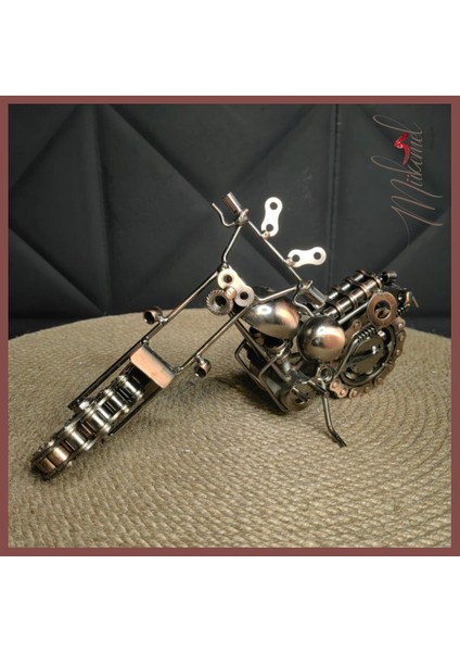 Steampunk Metal Motosiklet Maketi – Koleksiyoner ve Bikerlar İçin Hediye- Mükemel orijinal tasarım fırsatları