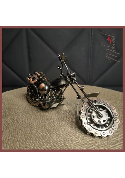 Steampunk Metal Motosiklet Maketi – Koleksiyoner ve Bikerlar İçin Hediye- Mükemel orijinal tasarım indirimleri