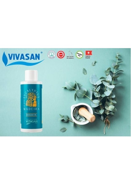 Vıvasan Okalıptus Madeira Masaj Yagı 100ML