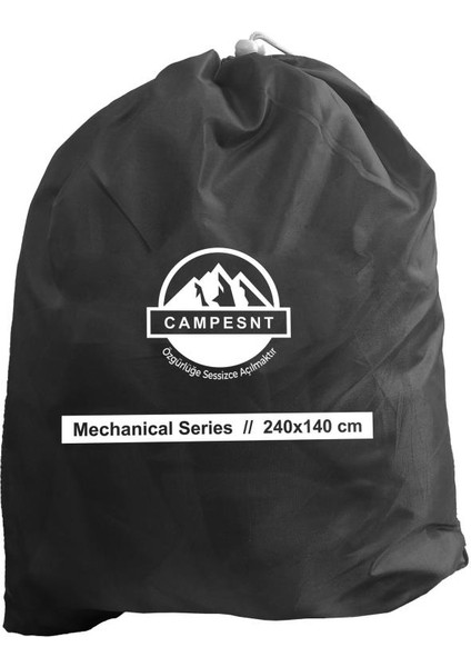 Mekanizmalı Cibinlikli Kamp Hamak Seti 240X140 Siyah modelleri