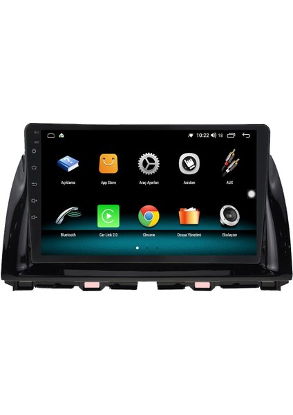 Mazda 6 Cx5 Android 13 Multimedya Carplay 4gb RAM+64GB HDD 2013-2017 Navigasyon Ekran