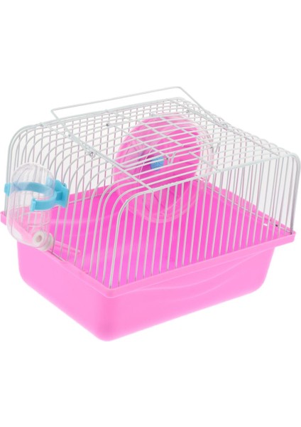 Küçük Fare Hamster Kafesi, Mama Dispenseri ve Egzersiz Tekerleği (Yurt Dışından)