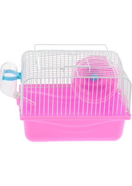 Küçük Fare Hamster Kafesi, Mama Dispenseri ve Egzersiz Tekerleği (Yurt Dışından)