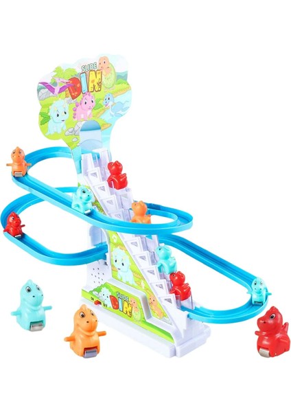 Küçük Dinozor Parçaları Slayt Oyuncak Doğum Günü Hediyeleri Için Dayanıklı Takip Playset 12 Dinozor (Yurt Dışından) modelleri