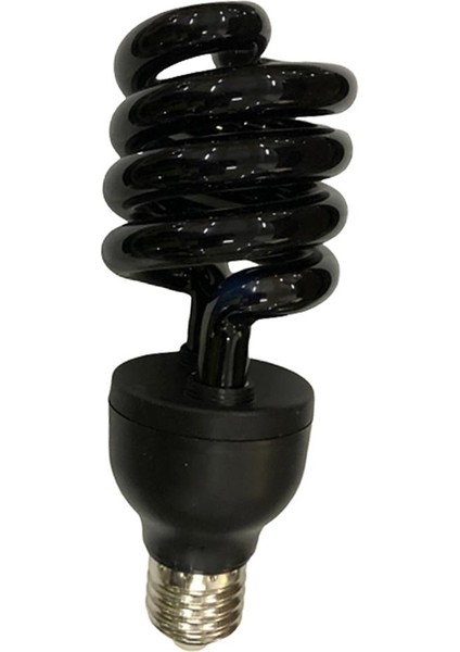 E27 5W -40W Blacklight Sprial ve Bahçe Dansı - Siyah, 36W (Yurt Dışından)