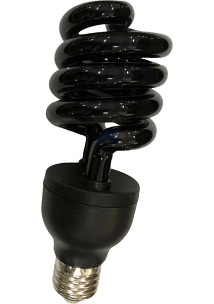 E27 5W -40W Blacklight Sprial ve Bahçe Dansı - Siyah, 36W (Yurt Dışından)