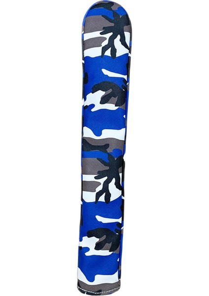 Golf Başörtüsü Kılıfı Tutucu Dayanıklı 2 Çubuk Tutar Golf Hizalama Çubukları Kapak Mavi (Yurt Dışından) fırsatları