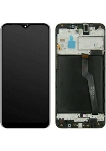 A107,A10S Siyah Çitalı LCD