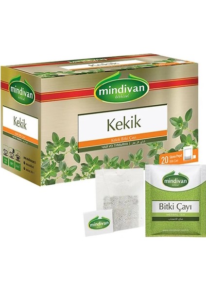 Kekik Bitki Çayı 1,5 gr x 20 Süzen Poşet