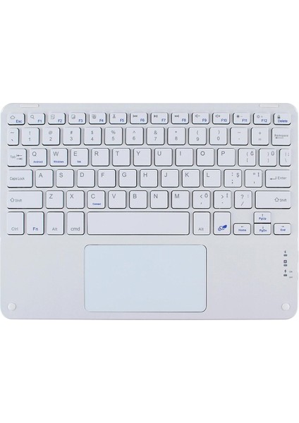 Tablet ve Telefonlar Için Şarjlı Touchpadli Türkçe Bluetooth Klavye - AL2724