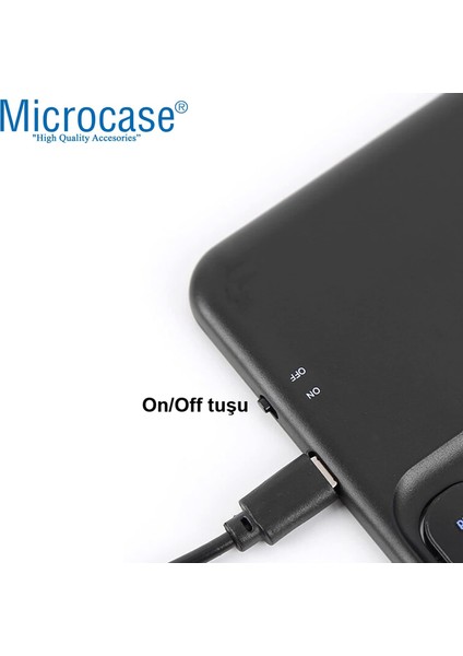 Tablet ve Telefonlar Için Şarjlı Touchpadli Türkçe Bluetooth Klavye - AL2724