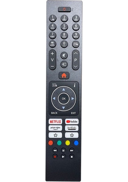 Netflix-Prime Video-Youtube-Twitch Tuşlu Lcd-Led Tv Kumanda
