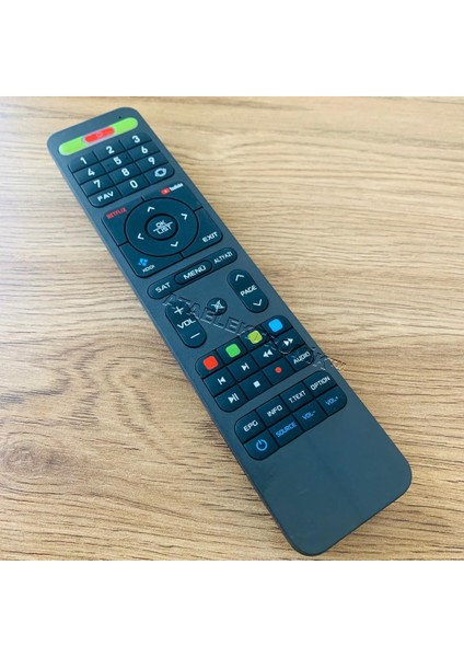 Hiremco Hıremco Turbo 4K Netflix Youtube Tuşlu Hd Uydu Kumanda Yeşil Tuşlu