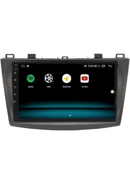 Mazda 3 Android 13 Multimedya Carplay 4gb RAM+64GB HDD 2010-2015 Navigasyon Ekran