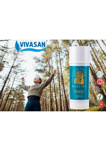 Vıvasan Okalıptus Madeira Deo Krem 50ML